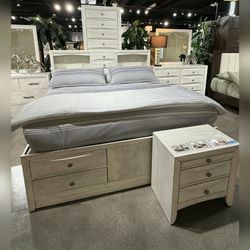 5 piece queen size bedroom set
