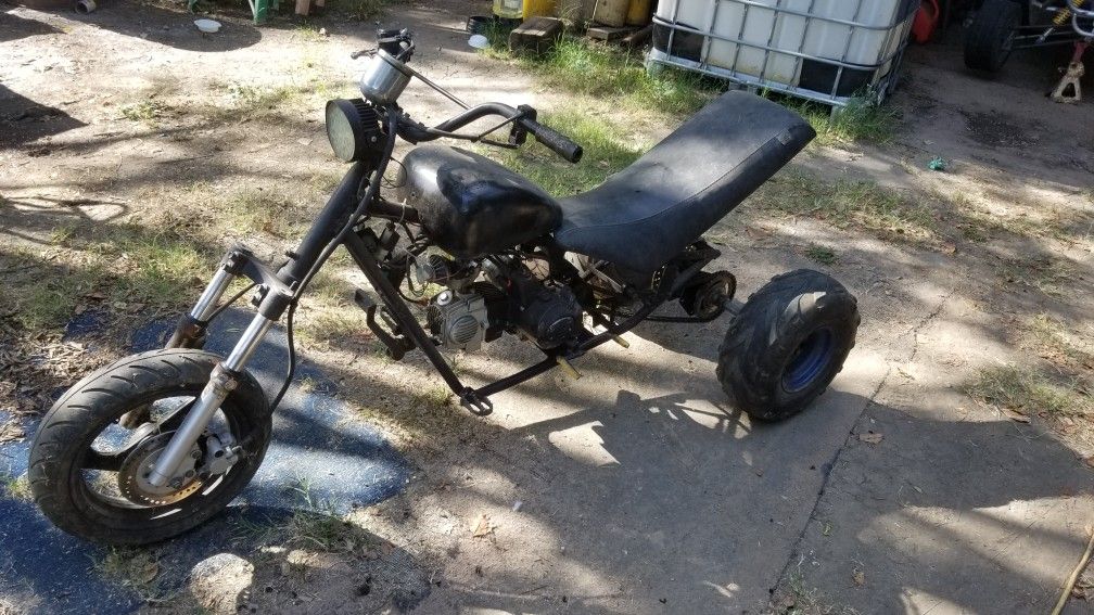 110cc Homemade 3 wheeler