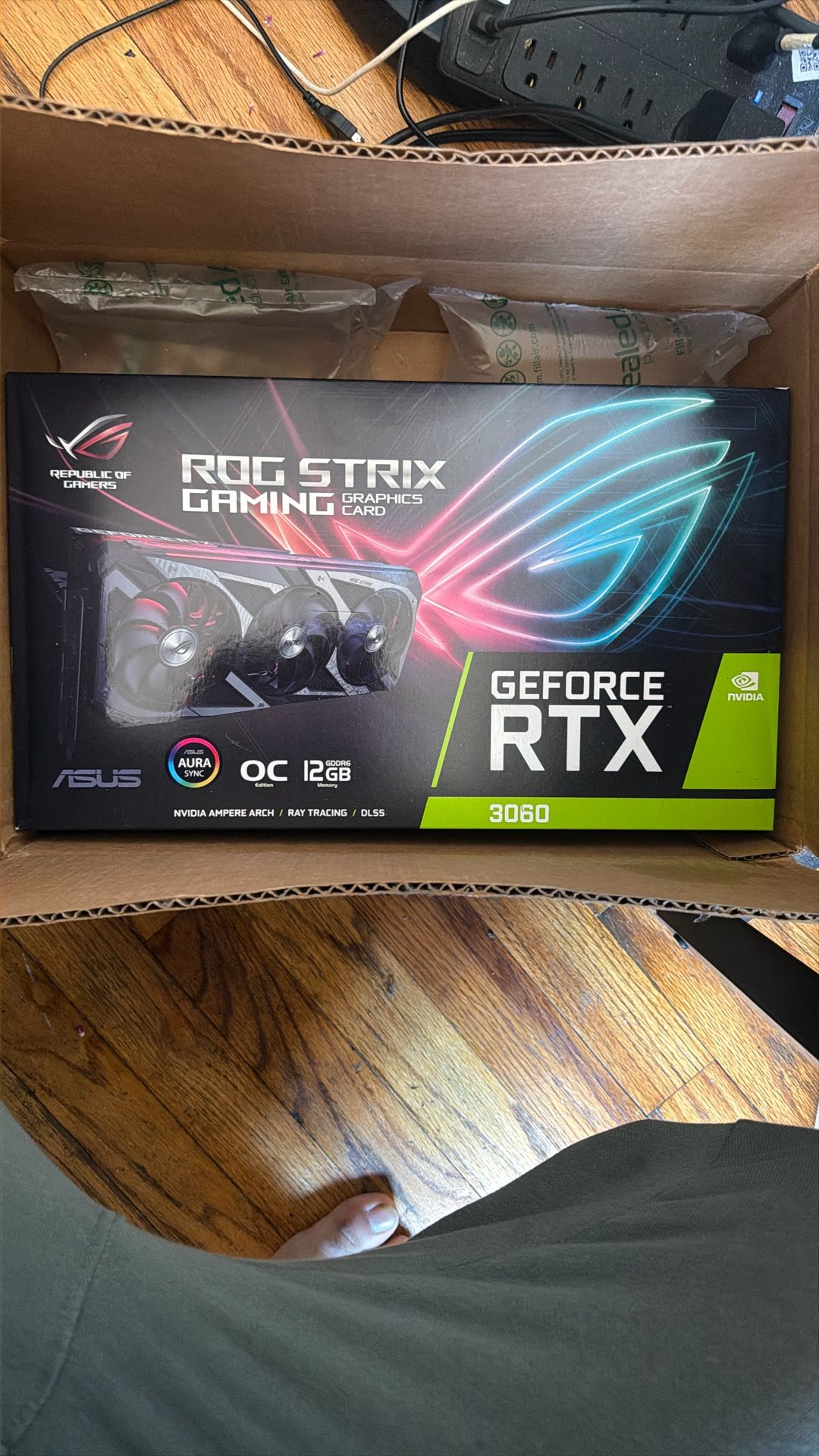 Sealed Graphic Card, Asus Rog strix