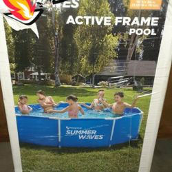 10 Ft Metal Frame Pool