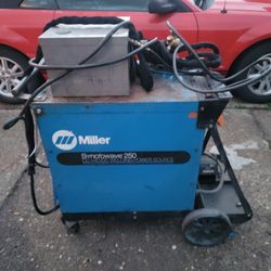 miller syncrowave 250 With Tiger Cooling System