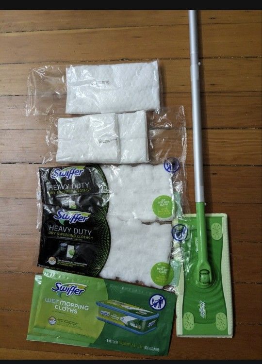 Swifter Starter Set Mop Sweeper Broom