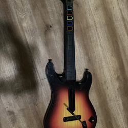 Xbox 360 Red Octane Guitar Hero Wireless Controller