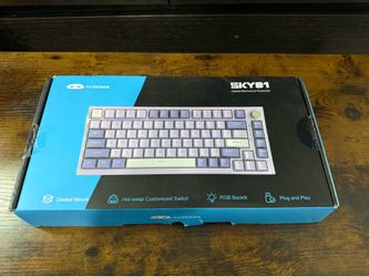 MageGee SKY81 81-Key Gasket Mechanical RGB Gaming Keyboard Hot-Swap