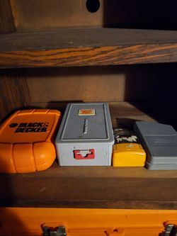 Black & Decker Orange Tool Case