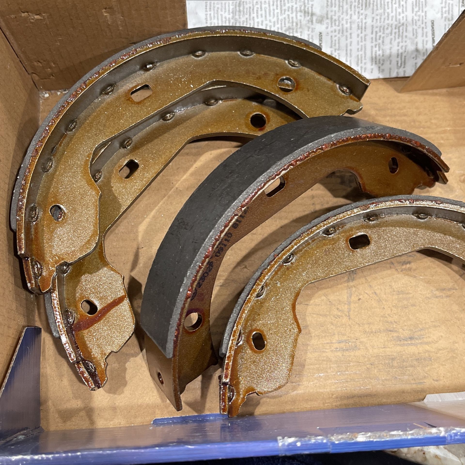 Bmw Rear Emergency Brake Shoes