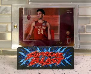 Topps 2026 Cleveland Cavaliers Algorithm AL-25 Tyrese Proctor RC Rookie Insert 25/25