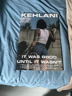 Kehlani Frame Canvas 12x18 inches