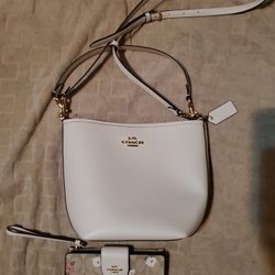 Coach Purse With Matching Wallet. Like New Condition. Worn Once. Non Negotiable Price 