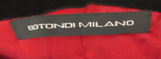 BOTONDI MILANO Black Velvet Jacket