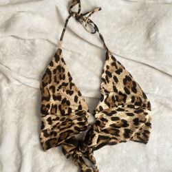 Cheetah Print Halter Top