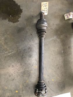2011 bmw 328i rear axle