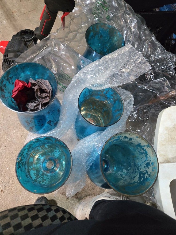 6 Extra Large Vases