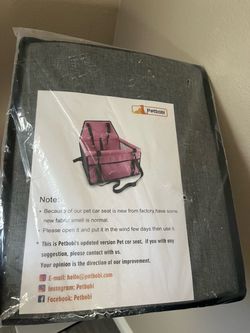 Dog car seat