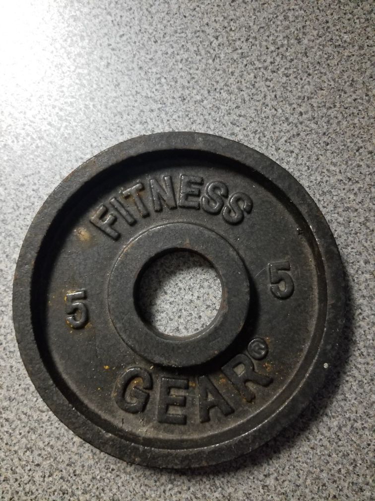 Gym equipment/weights