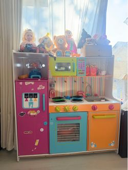 kids wood kitchen