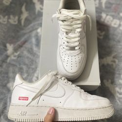 White Supreme Air Force 1