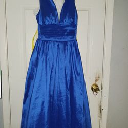 blue dress  small size 