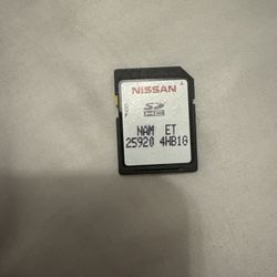 25920 4HB1G SD Navigation CARD MAP MEMORY
