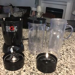 magic bullet Blender, Small, Black . With Extra Blade .  Ready To Use