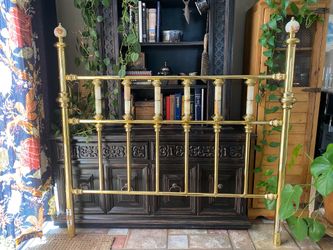 Solid brass Queen size Headboard