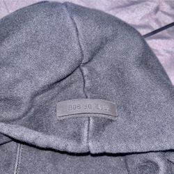 ESSENTIAL hoodie All Black Going For 40$ Weared Once 