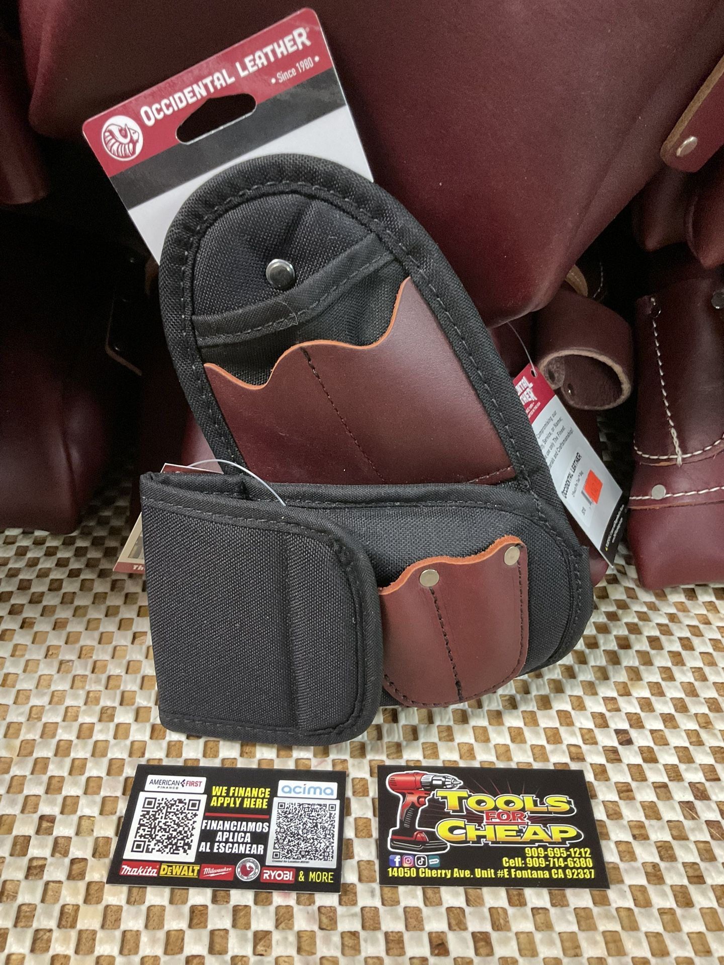 Occidental Leather 8578 Clip- On Stronghold Essentials Gear Pocket