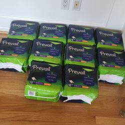 10 Packs Prevail Underpads 30"×36" Total Count 100