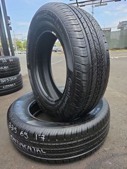 (2) P225/65R17 CONTINENTAL $140 CASH PRICE