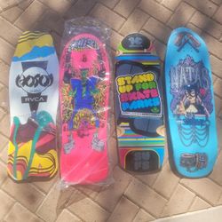 8 Old School Vintage Skateboards Natas World Industries Vision skateboard