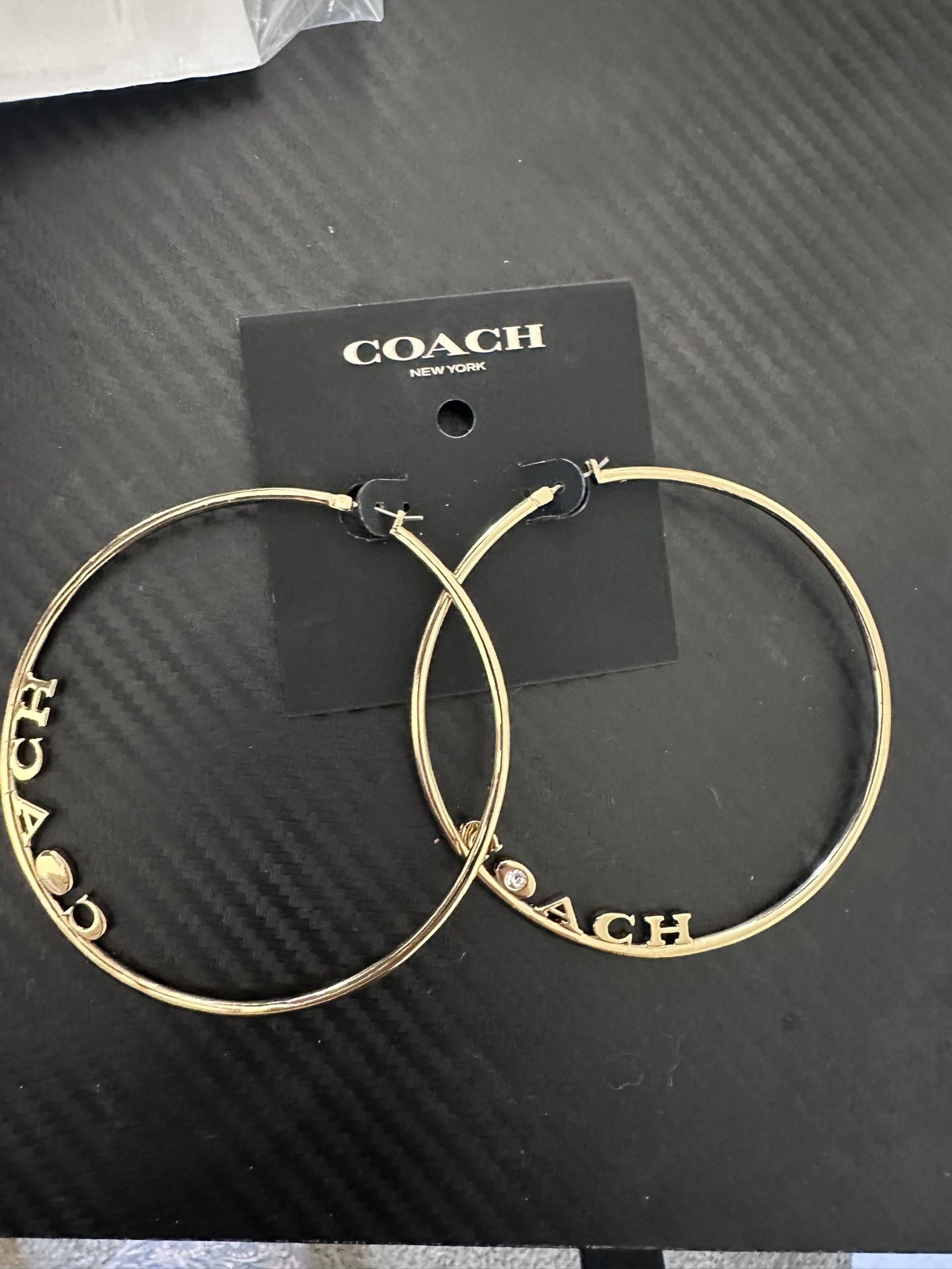 Coach Hoop Earrings