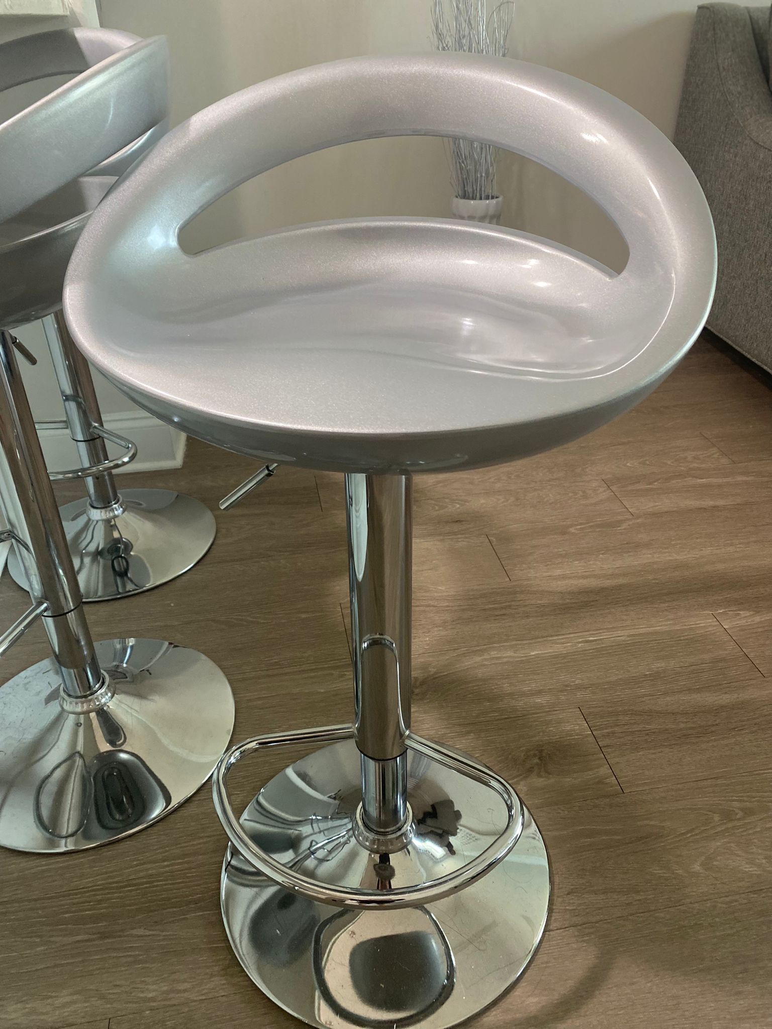 Barstools 4 Grey 