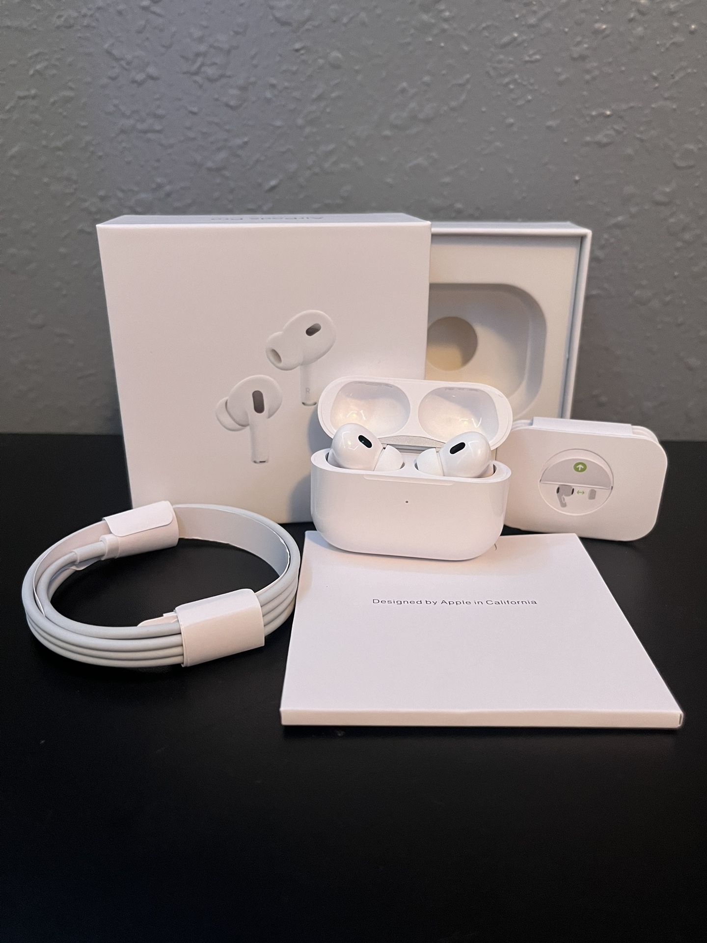 Apple AirPods Pro 2nd Generation with Wireless Charging Case - White