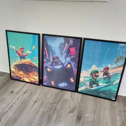 Mario Wall Art $30 For All