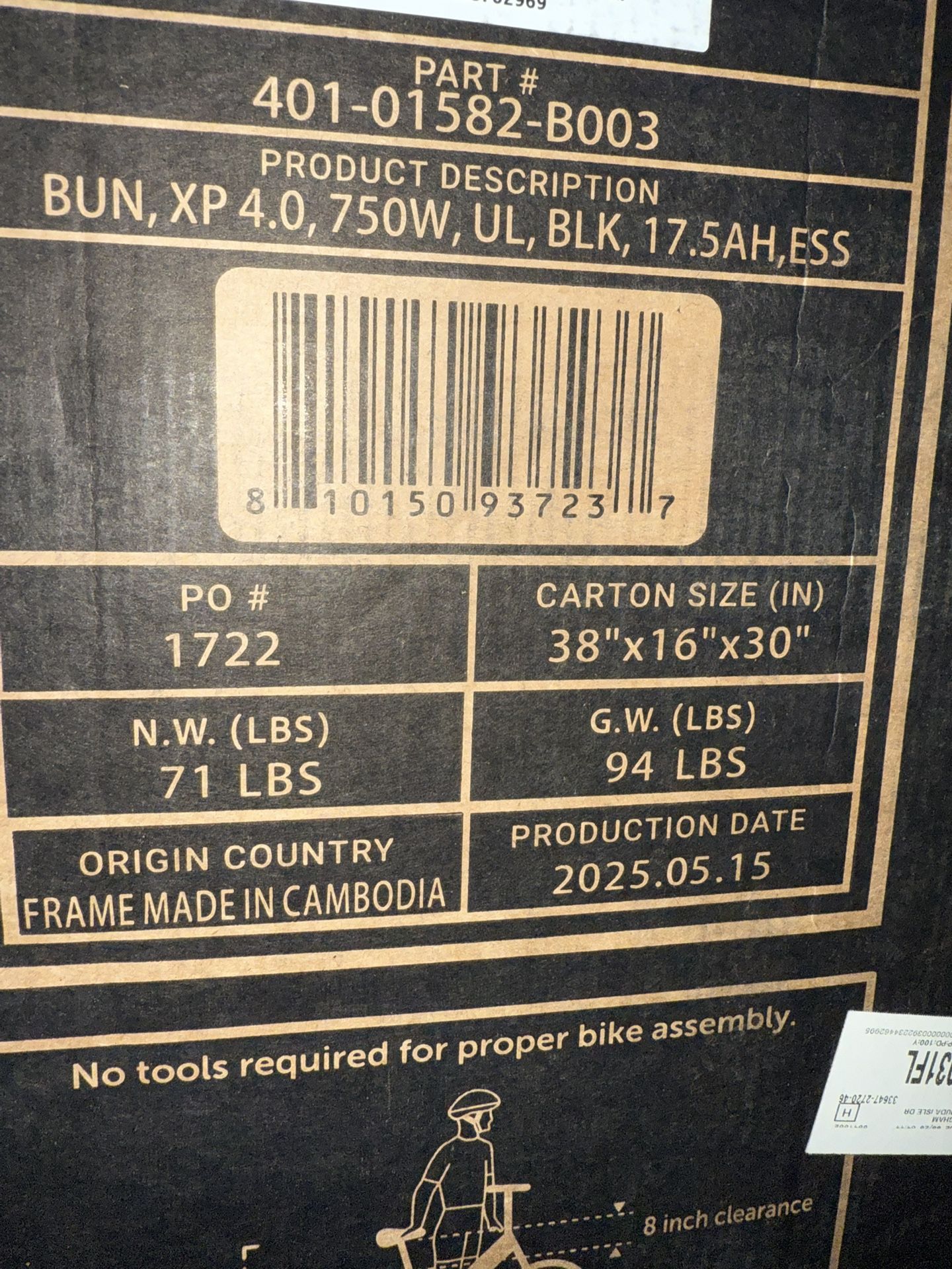 Lectric XP 4.0 750W Black Step-Thru eBike