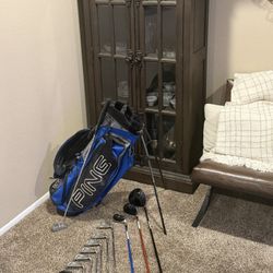 14PC PING TAYLORMADE MENS GOLF CLUBS SET IRONS WOOD PUTT NEW PING BAG!!!