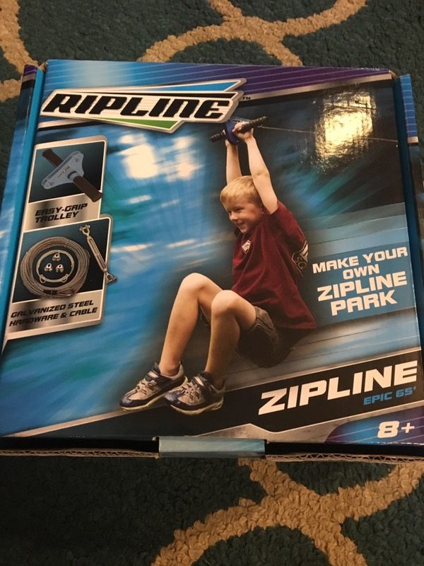 Ripline Zipline 65' BRAND NEW!