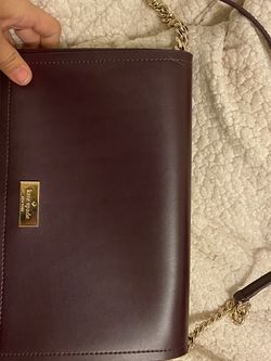 Maroon Kate Spade Purse