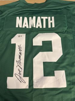 Namath Jersey