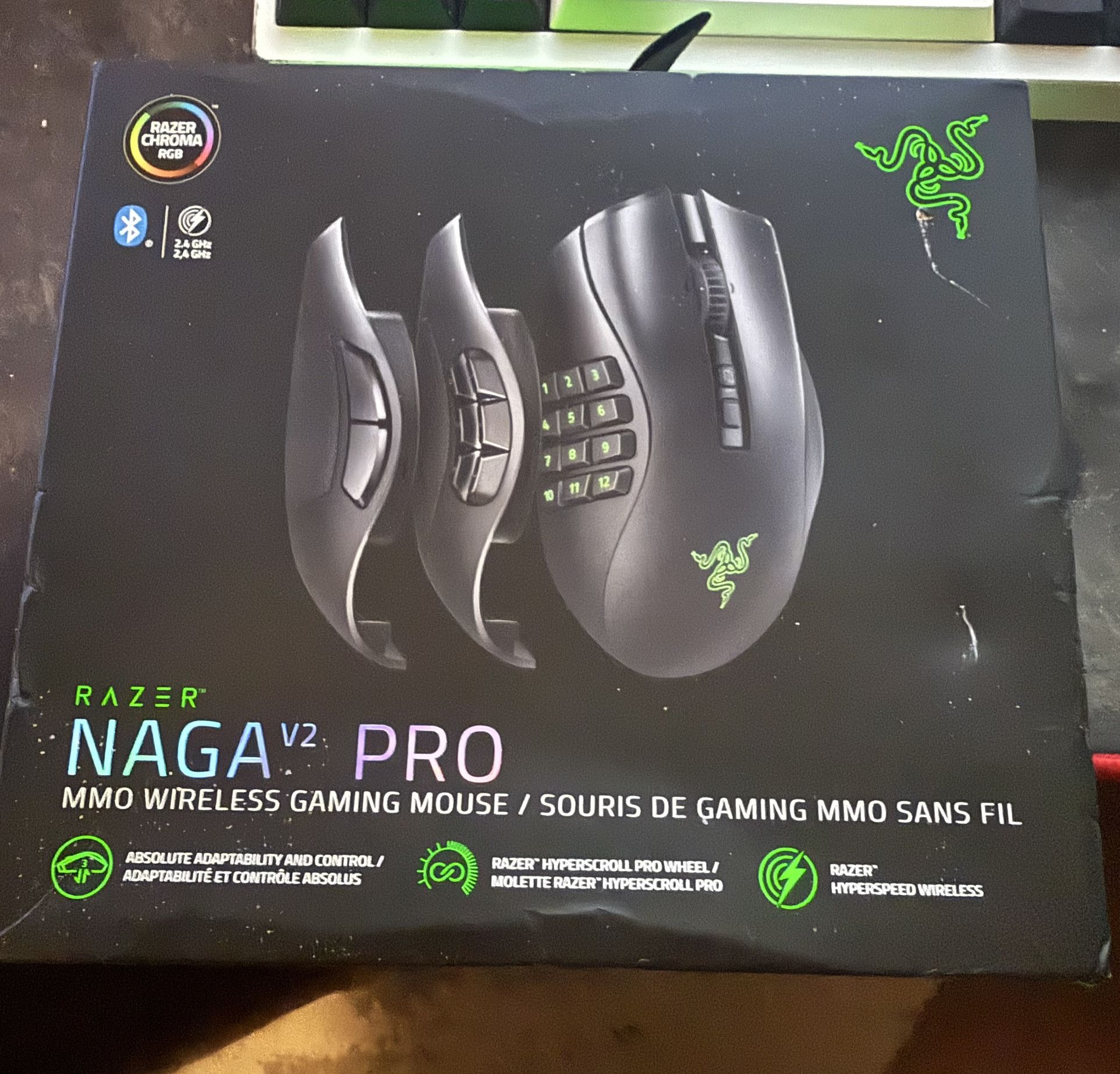 BNIB Razer Naga V2 Pro Wireless