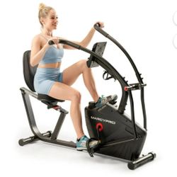 Marcy Dual Action Cross Training Recumbent Exercise Bike