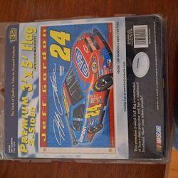 NASCAR Jeff Gordon 3'x5' 2-sided flag