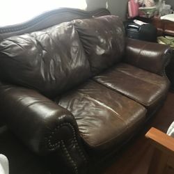 Leather Sofa Couch