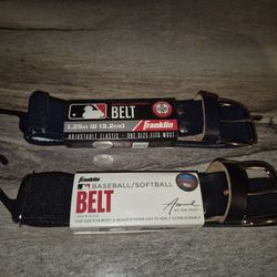 Pair Of Baseball/Softball Belts 