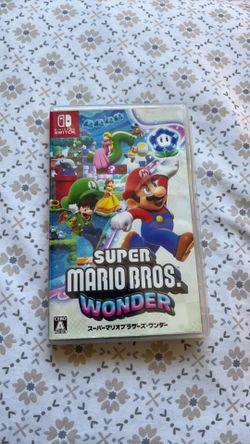 Super Mario bros wonder switch game Japanese version