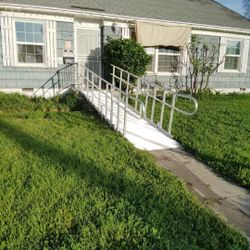 Wheelchair Mobility Ramp Aluminum Construction By Harner