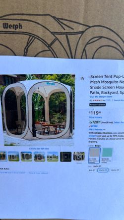New Mesh Tent