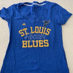 Womens Medium Adidas Blues Shirt 