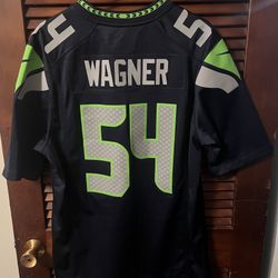 Men's Medium Nike Seattle Seahawks Bobby Wagner #54 Jersey - Great Condition