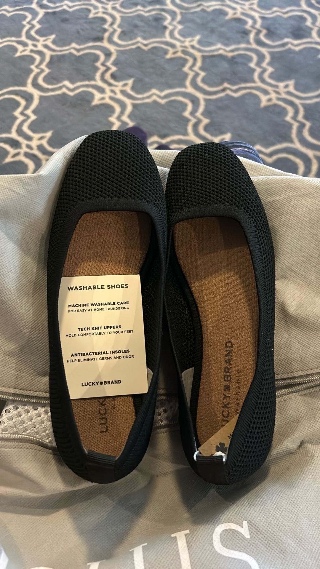 Lucky Brand Washable Flats Size 8